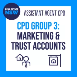 NSW Real Estate CPD Group 3: Marketing & Trust Accounts