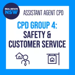NSW Real Estate CPD Group 4: Safety & Customer Service