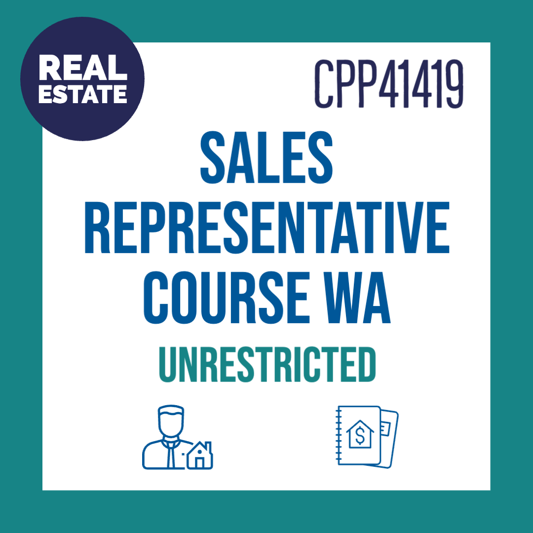 Sales Representative Course WA – Unrestricted